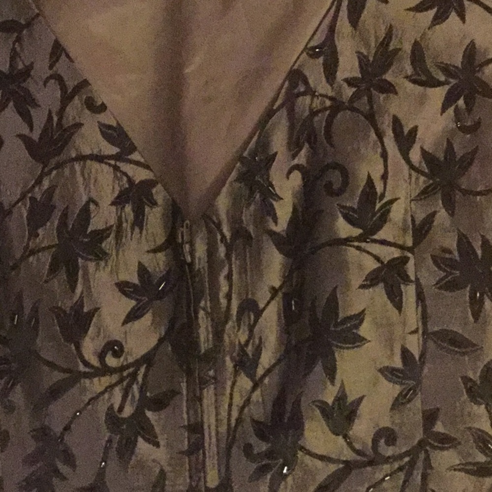 Js Collection Leaf Shell Back Zipper 16 - image 4